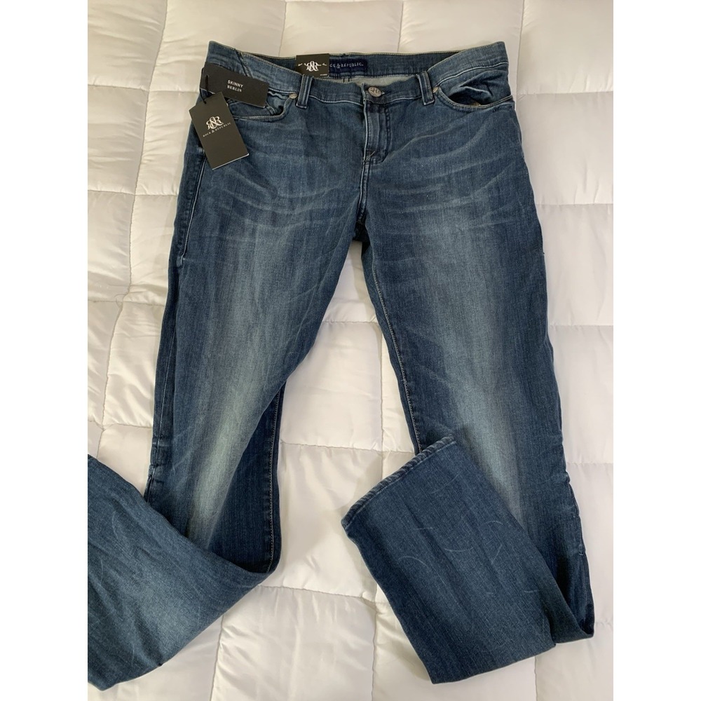 Rock & Republic Womens‎ Jeans 14M Berlin Skinny Glastonbury NWT